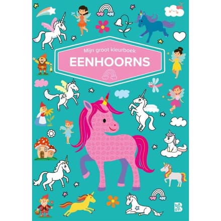 Boek Groot Kleurboek Eenhoorns