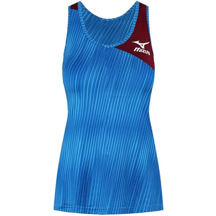 Mizuno Amplify Dames Blauw Tanktopje