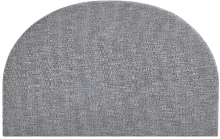 Vente-unique Hoofdbord 160 cm - Getextureerde stof - Grijs - PANIOTI
