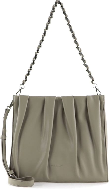 SEIDENFELT MANUFAKTUR Shopper Schoudertas Aby Sage Groene