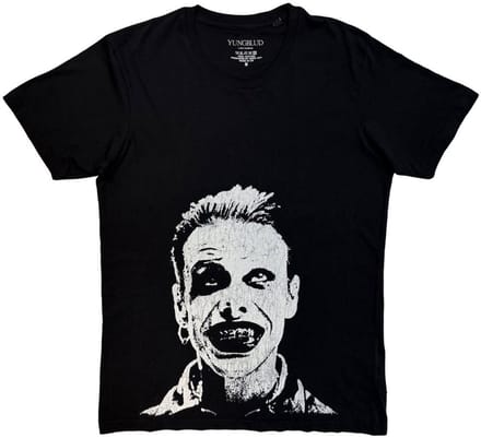 Yungblud - Mono Grin Heren Tshirt - L - Zwart
