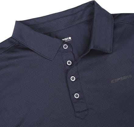 Ice Peak Bridgton Wandelpolo Heren Donkerblauw M