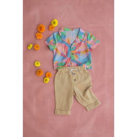 Louise Misha Pants Darshan Light Khaki Größe: 9M | Hosen Outlet | kids | Braun