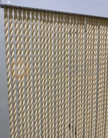 Liso Vliegengordijn Alaska - Draadgordijn Licht ivoor - 100 x 230 cm