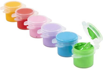 Creativ Company acrylverf set kleurrijk - 6x5 ml voor creatief schilderen.