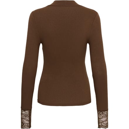 T-shirt met coltrui voor dames KAFFE KAOmi