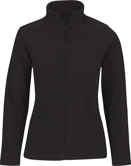 Fleecevest 'ID.501 Micro Fleece Full Zip' Dames Maat 3XL Zwart