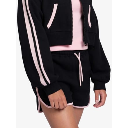 Nik & Nik Meisjes short rosa zwart