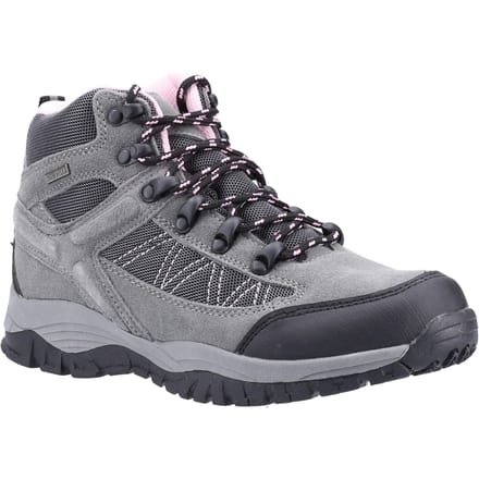 Cotswold Dames/dames Maisemore Suède Wandelschoenen (Grijs)