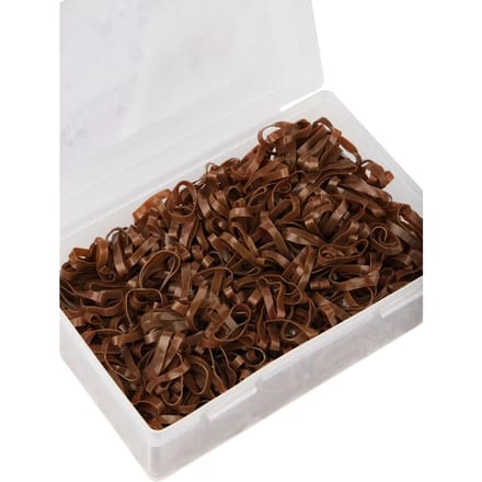 LeMieux Silicone Elastiekjes Bruin