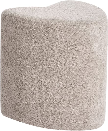 SCOTIA - Poef - Lichtbruin - Chenille