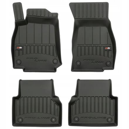 Frogum No.77 - Automatmatten passend voor Audi A7 C8 vanaf 2017 - 3D Korfmodel - TPE Rubber - Zwart