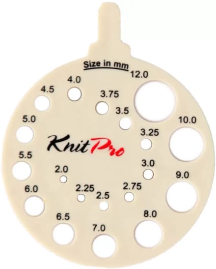 KnitPro 10991 Naaldendiktemeter Rond-Ivy