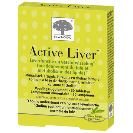 New Nordic Active Liver Tabletten (30 tabletten)