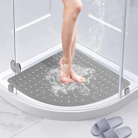 Antislip Hoekdouchemat 70 x 70 cm - Waterdicht en Veilig voor Bad en Douche