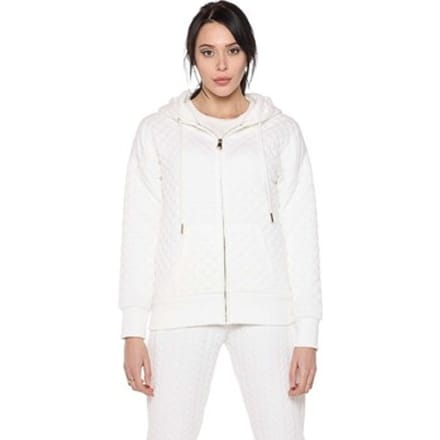 Capuchon sweaters Leone 1947 Woman Quilted Hoody Relaxed