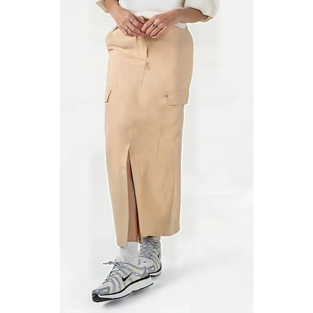Another Label Imane Skirt Semolina Taglia: M | Minigonne Outlet | Donna