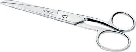 Westcott universele schaar - staal - 18cm - afgerond - AC-E30872