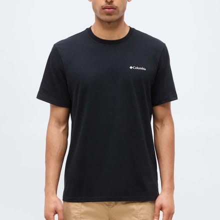 COLUMBIA CSC LOGO BACK TEE Zwart L EU