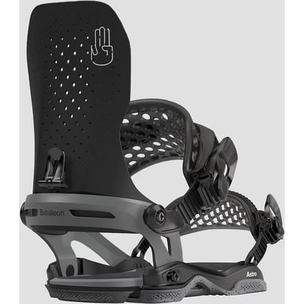 Bataleon Astro Asymwrap 2025 Snowboard Bindingen zwart
