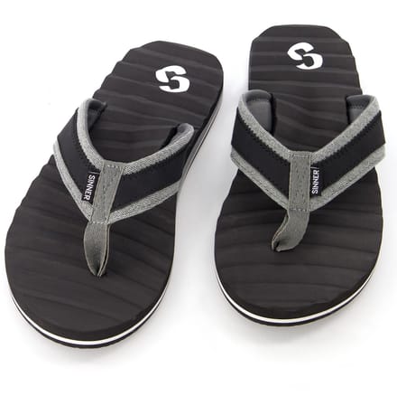 SINNER - dax - Strandslipper heren - Zwart, wit