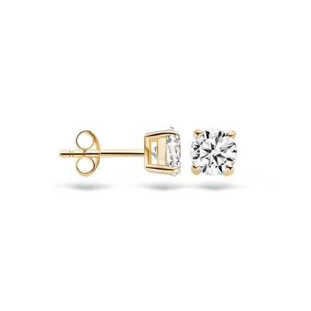 Blush Oorbellen 7053YZI -  Geel Goud (14Krt.) met Zirconia