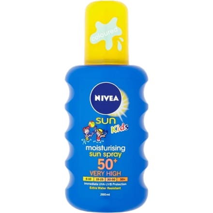 Nivea SPF 50+ Kids Hydraterende Zonnespray - 200 ml