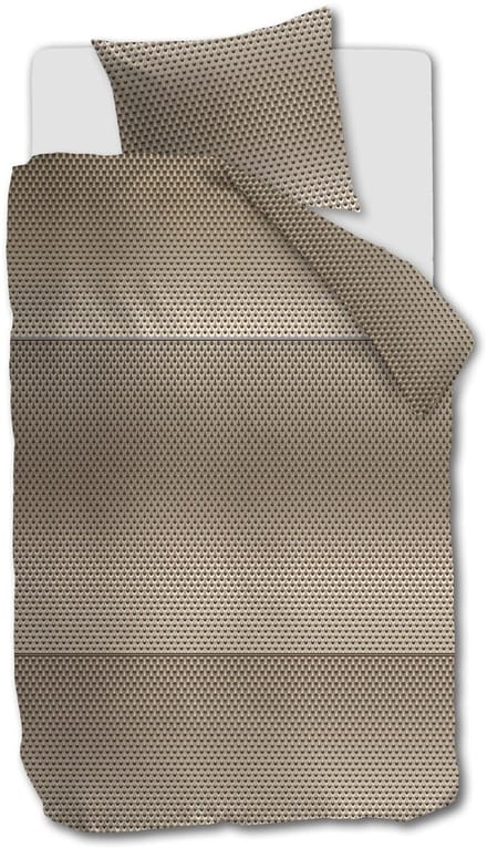 Kardol Lofty dekbedovertrek - Eenpersoons - 140 x 200/220 cm - Naturel
