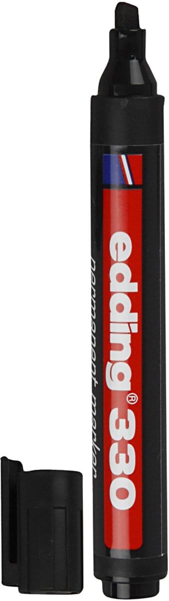 Edding 330 Marker, lijndikte 1-5 mm, zwart, 1 stuk