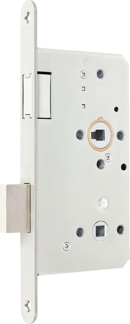 Insteekslot - RVS geborsteld - RVS - DOM - DOM Magnetic Line bad/wc RVS met magneetschoot