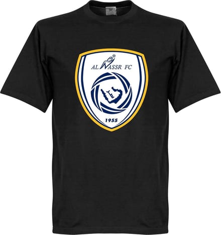 All Nassr Logo T-Shirt - Zwart - XL