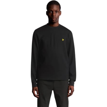 Lyle & Scott Crew Neck Fly Fleece Sweater Heren - Maat S