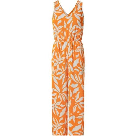 ESMARA Dames jumpsuit - wide leg (oranje, S (36/38))