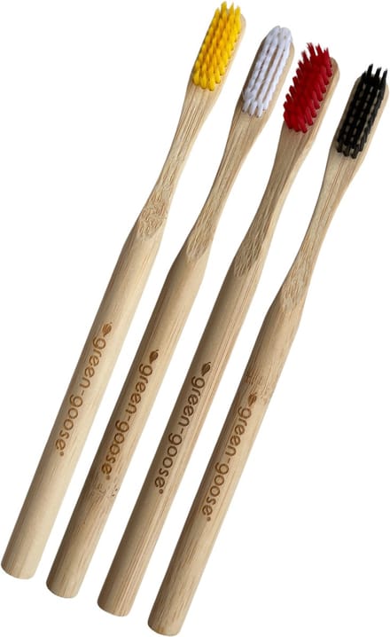 4 Stuks Tandenborstel van bamboe | Tooth Brush bamboo- Zero Waste - Vegan - ECO