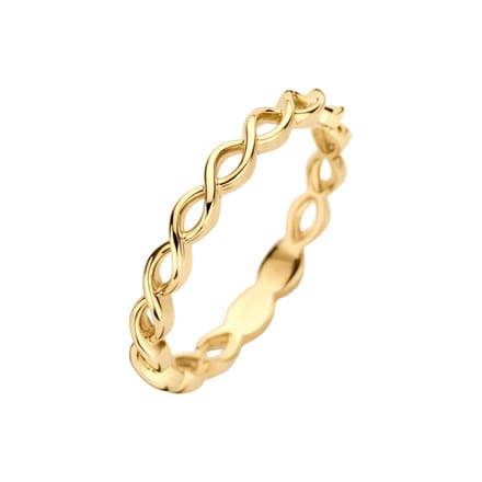 Blush 1245YGO/54 - Dames - 14 karaat goud - Ring - Goud - Maat 54