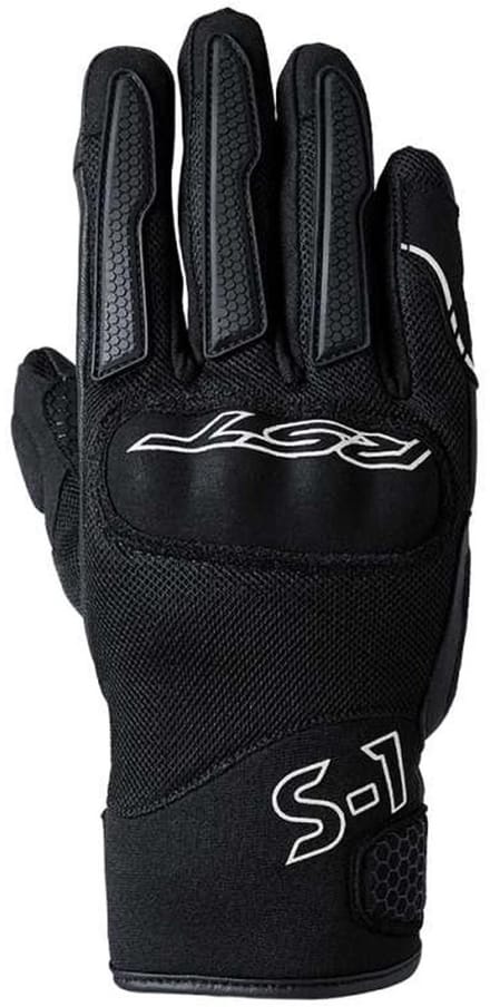 RST S1 Mesh Ce Ladies Glove Black White - Maat 7 - Handschoen