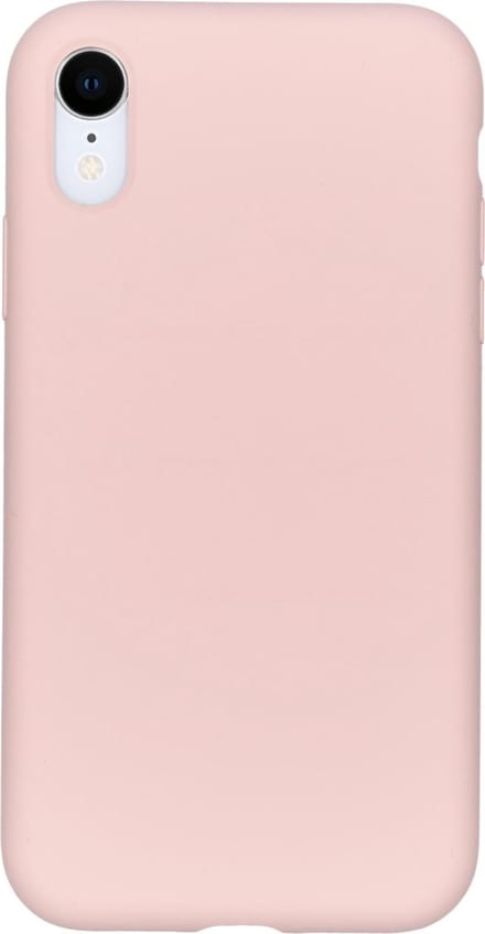 Schokbestendige Liquid Silicone Back Cover for iPhone XR _ Roze