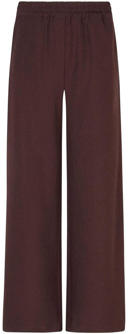 Ydence Pants Yade Broeken Dames - Bruin - Maat M