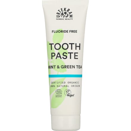 Urtekram Biologische Mint &amp; Green Tea Tandpasta 75 ml