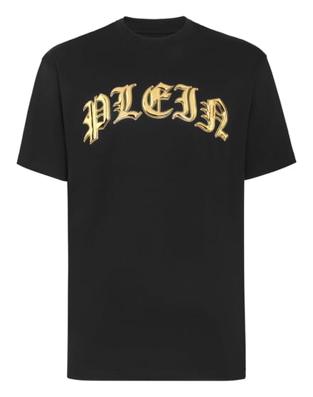 T-Shirt Ronde Hals Gothic Plein
