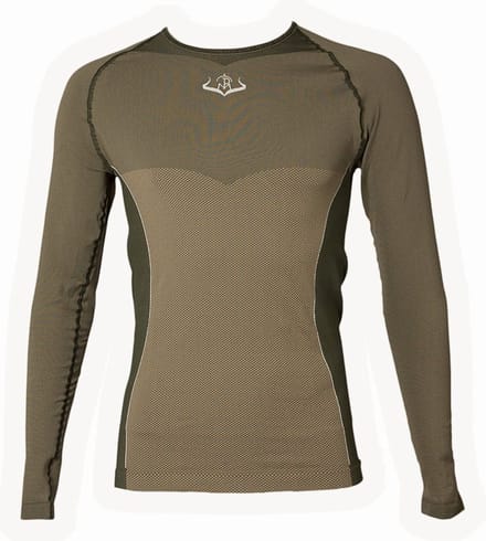 Pasion Morena Thermal Compressive Technical Lange Mouwen Basislaag Groen M Man