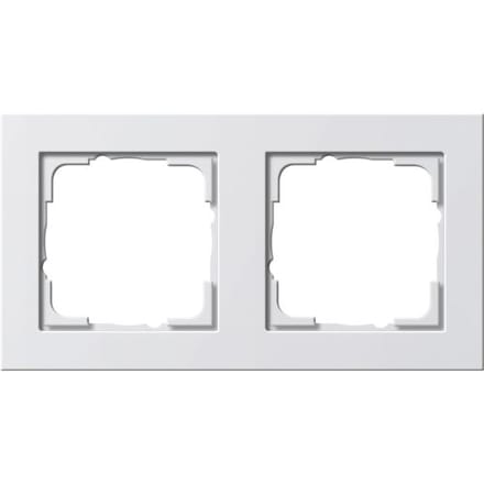 GIRA 0212 29 Frame 2-voudig E2, Standaard 55 Zuiver wit 1 stuk(s)