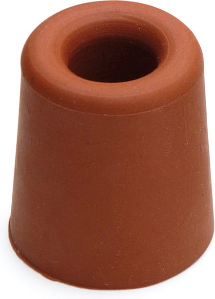Deurstopper - Rubber - Dulimex - Deurbuffer, rood, 37x48 mm