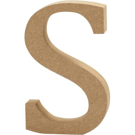Creativ Company Letter s MDF 8cm 1pc.