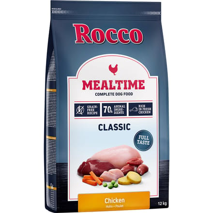 2x12kg Mealtime Kip Rocco Hondenvoer