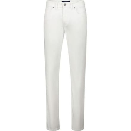 Gardeur Jeans Bradley 5-Pocket Uni Wit / male