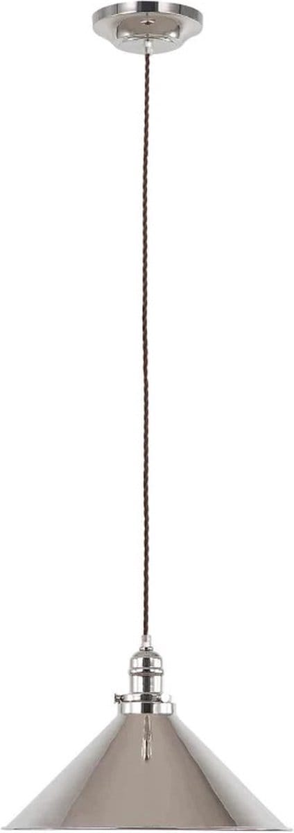Elstead Lighting LED Hanglamp Provence | 1X E27 Max 60W | Dimbaar | Polished Nickel