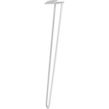 Duraline Meubelpoot Draad Staal 72cm Wit
