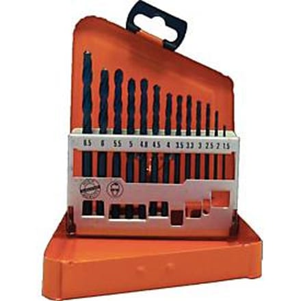 Projahn boorcassette ECO, HSS-R, 13-delig, Ø 1,5-6,5 mm / 0,5 mm stappen