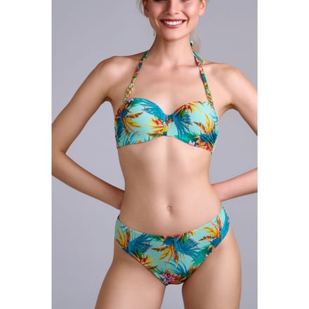 Marlies Dekkers Hula Haka Aqua Sky Briefs Größe: S | Bikinis Outlet | Damen | Cyan